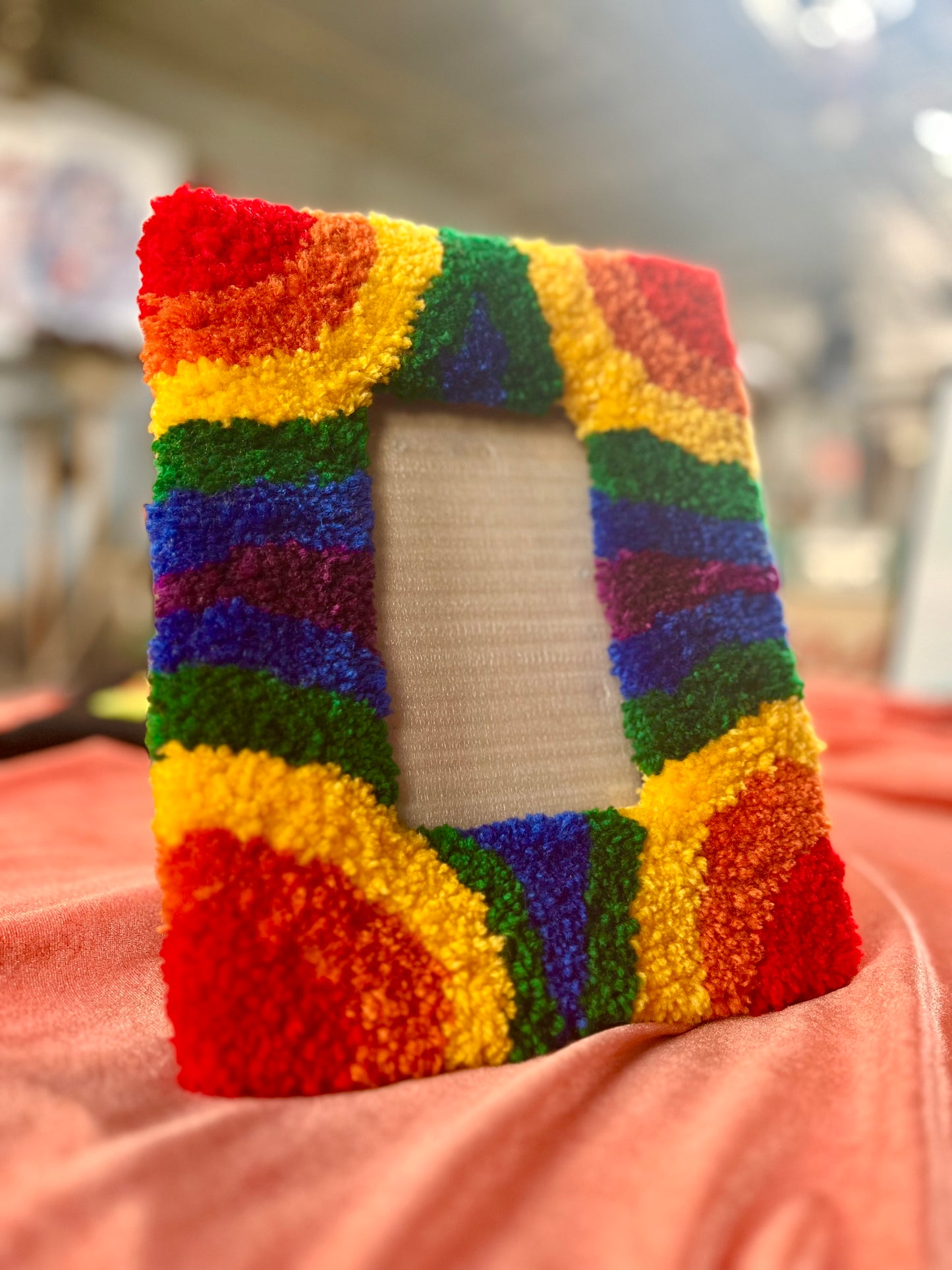 Rainbow Fuzz Frame