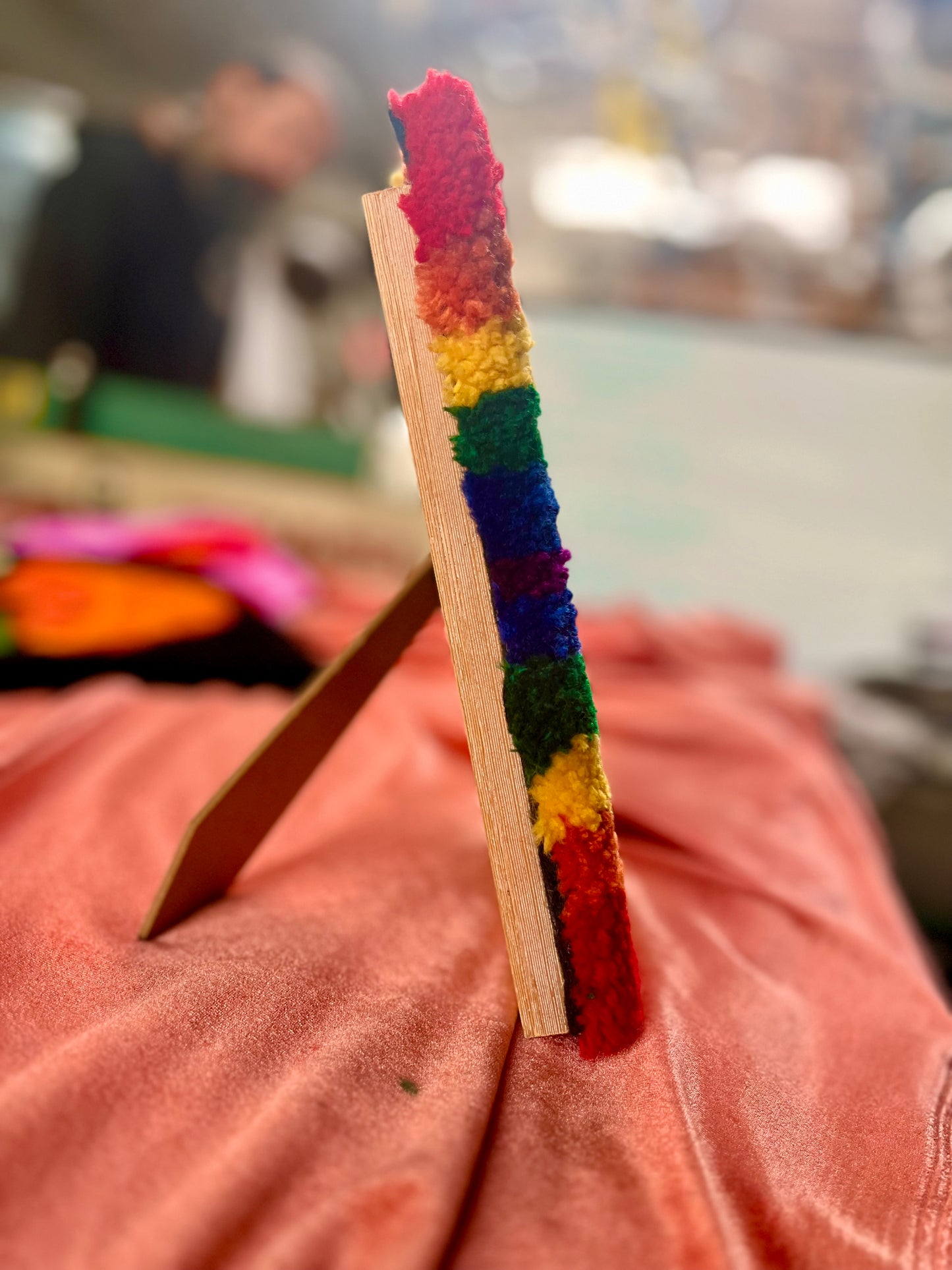 Rainbow Fuzz Frame