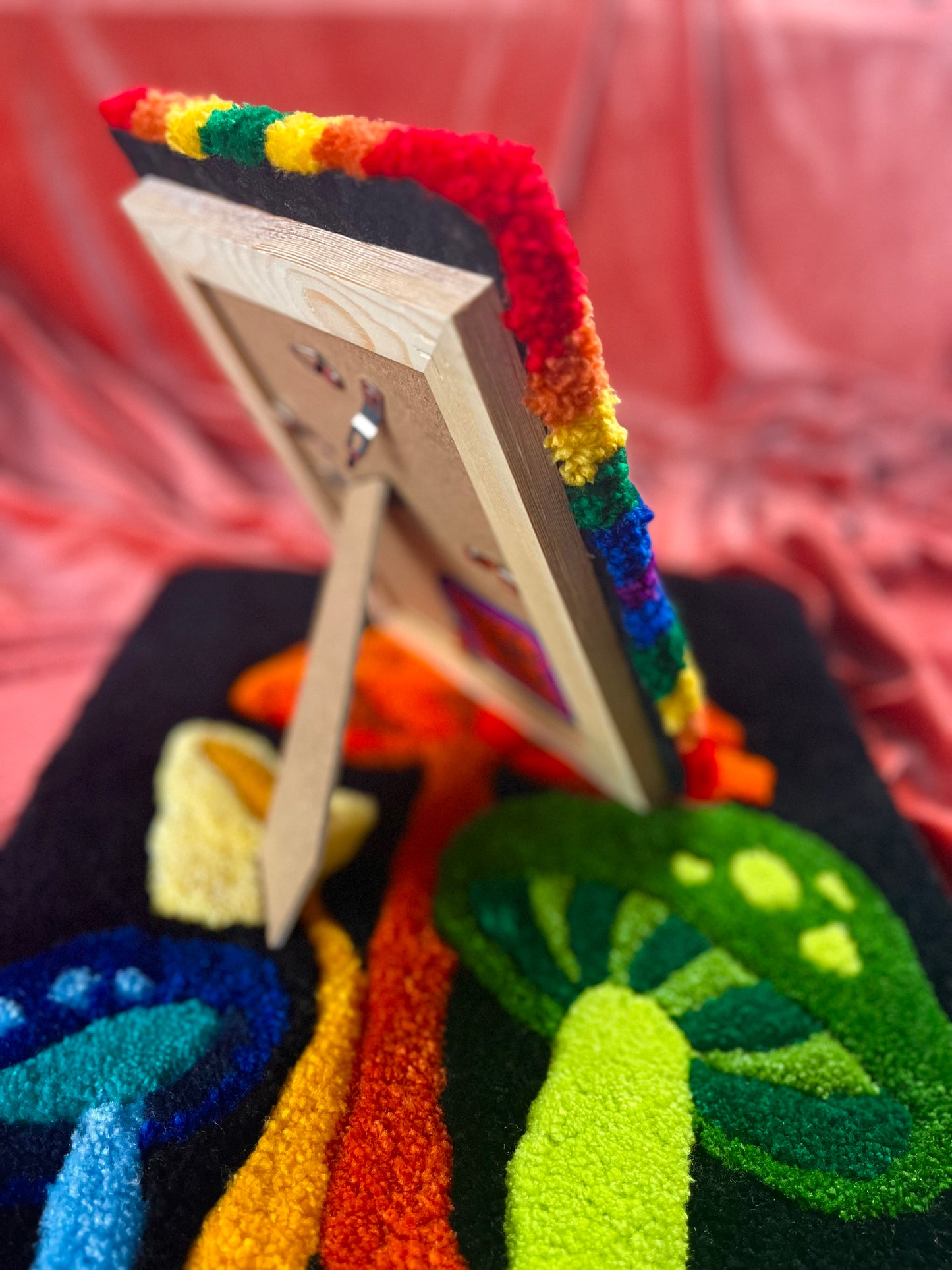 Rainbow Fuzz Frame