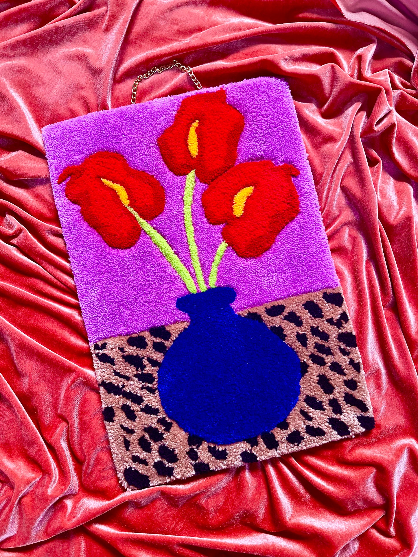 “Flamingo Lily” Wall Decor