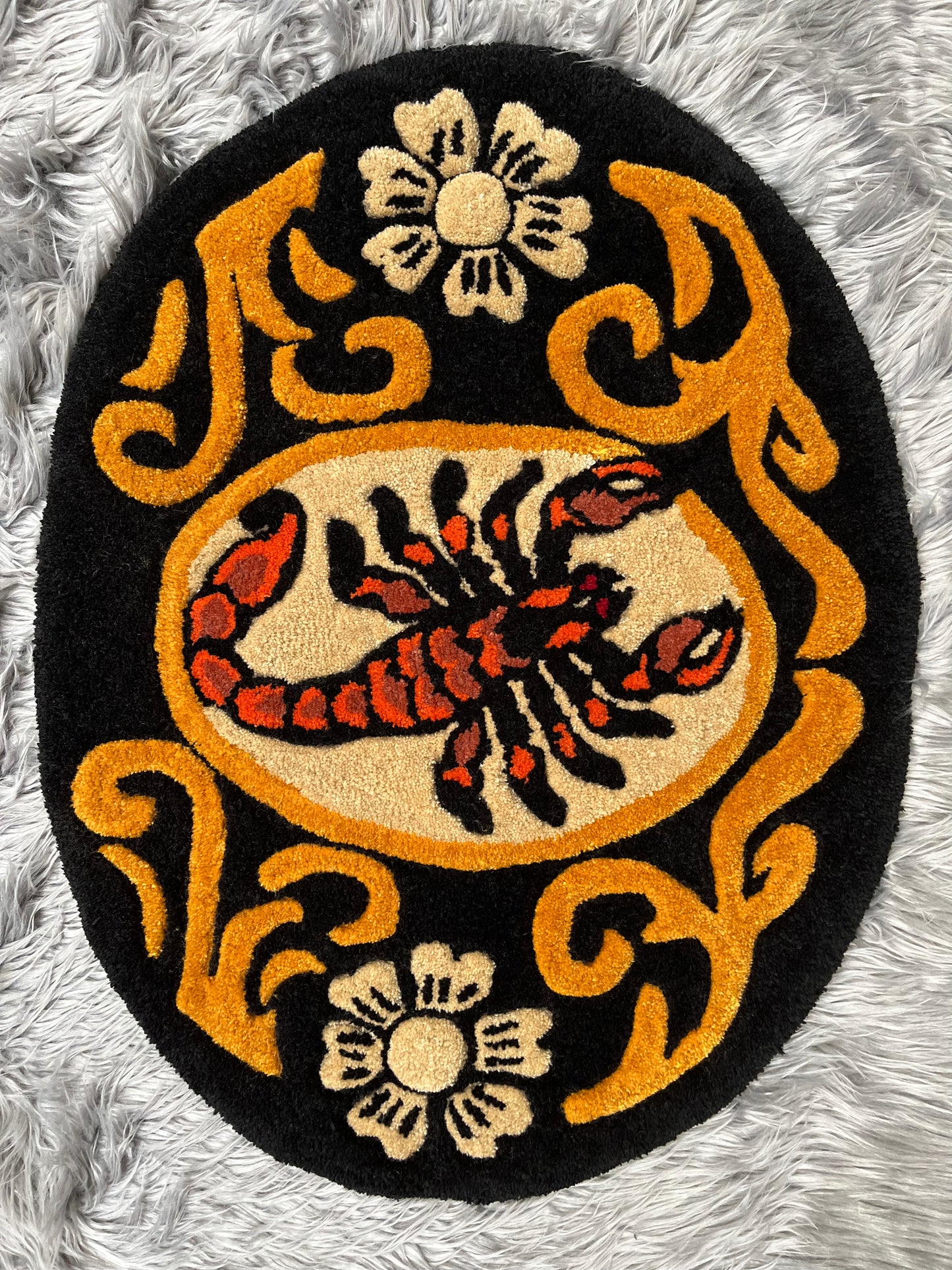 The Scorpion Relic Buckle Rug