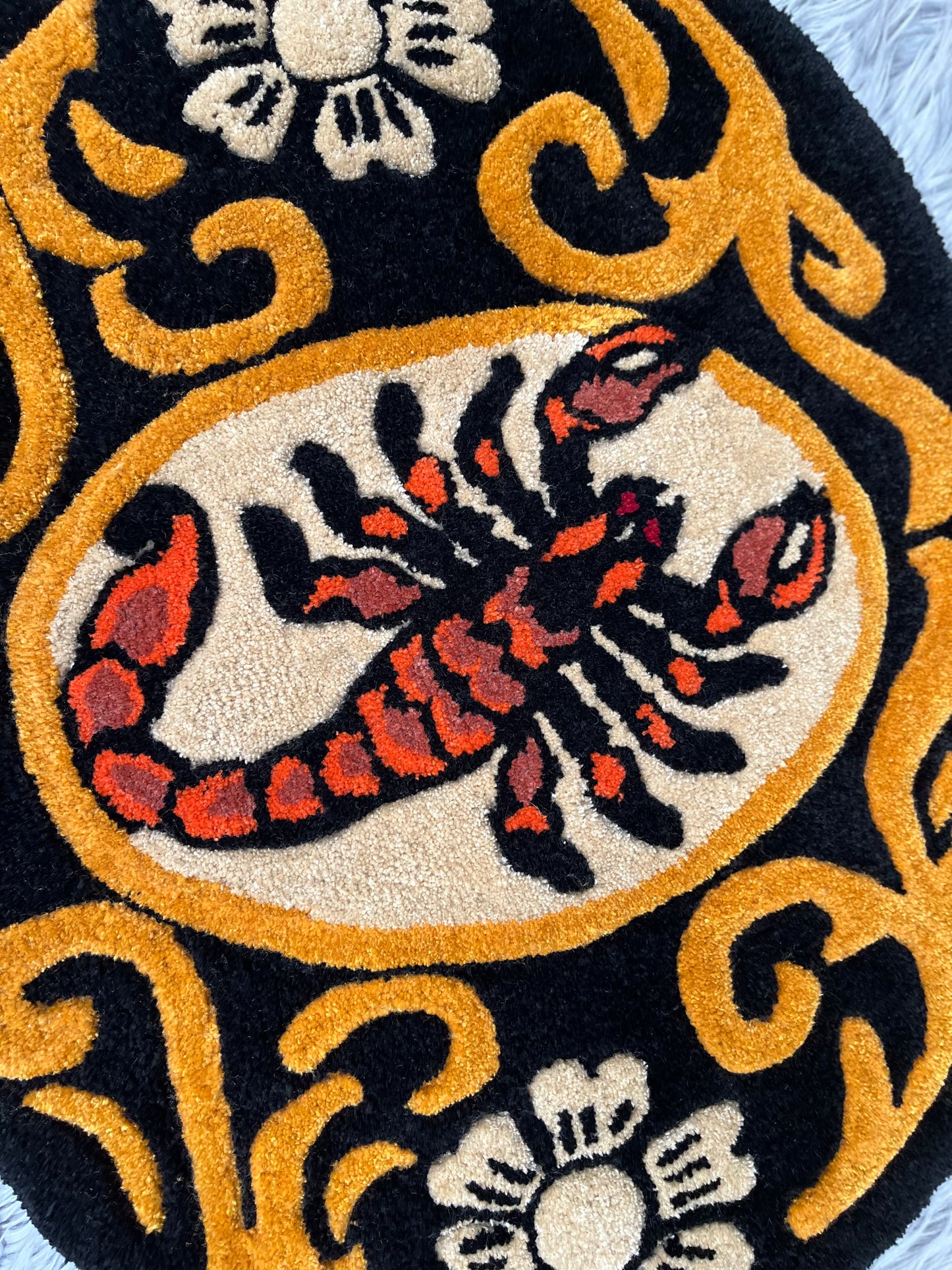 The Scorpion Relic Buckle Rug