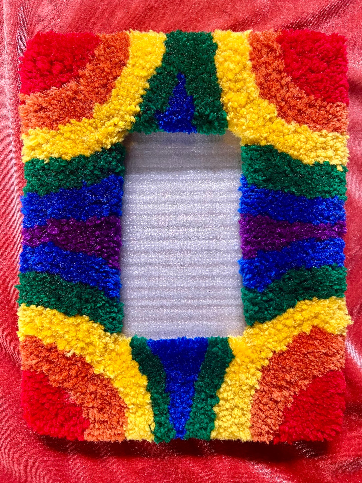 Rainbow Fuzz Frame
